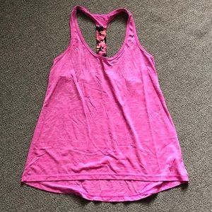 Pink Workout Tank Top